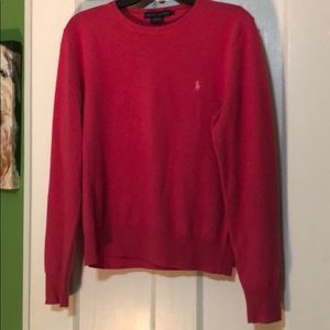 Ralph Lauren Cashmere Pink Crew neck sweater